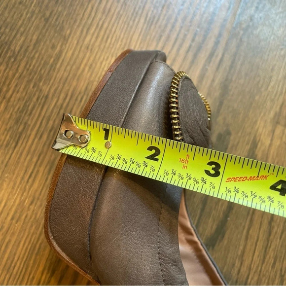 CHLOE See by Chloé Zipper Leather Bow Accents Pumps EU 40 - Picture 8 of 15